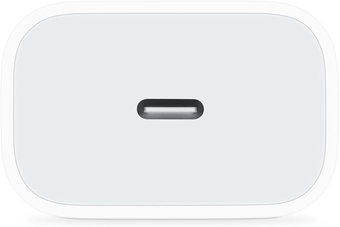 Apple 20W USB-C Compact Power Adapter: Fast and Convenient Charging, Type C Wall Charger