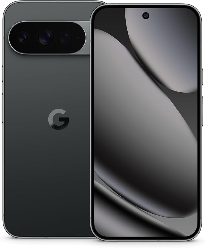 Google Pixel 10 Pro XL - Unlocked Android Smartphone - Gemini AI Assistant, Triple Rear Camera System, Fast-Charging 24+ Hour Battery, and 6.8" Super Actua Display - Obsidian - 1 TB (2025 Model)