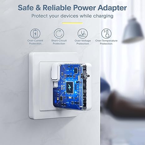 Mac Book Pro Charger - 118W USB C Fast Charger Power Adapter Compatible with MacBook Pro & MacBook Air 13, 14, 15, 16 inch, M1 M2 M3 M4 M5, New ipad Pro and All USB C Device, 6.6ft Charge Cable