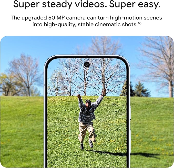 Google Pixel 10 Pro XL - Unlocked Android Smartphone - Gemini AI Assistant, Triple Rear Camera System, Fast-Charging 24+ Hour Battery, and 6.8" Super Actua Display - Obsidian - 1 TB (2025 Model)